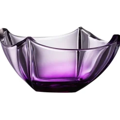 Amethyst Dune 10" Bowl<Galway Crystal New