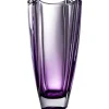 Amethyst Dune 12" Square Vase<Galway Crystal Best