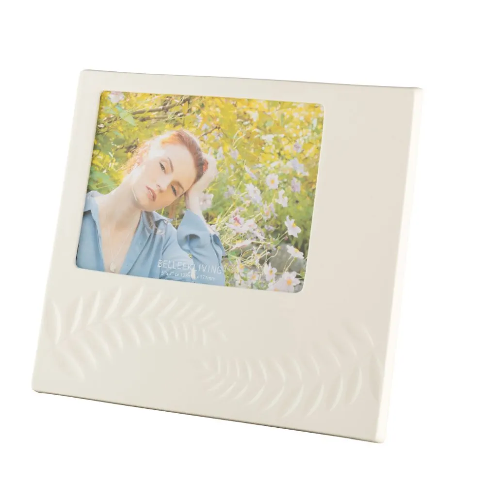 Belleek Living Fern 5 x 7 Frame<Galway Crystal Discount