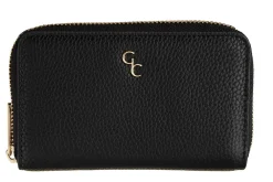 Black Ladies Zip Wallet<Galway Crystal Sale