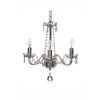 Cashel 3 Arm Chandelier IRE/UK Fitting<Galway Crystal Sale