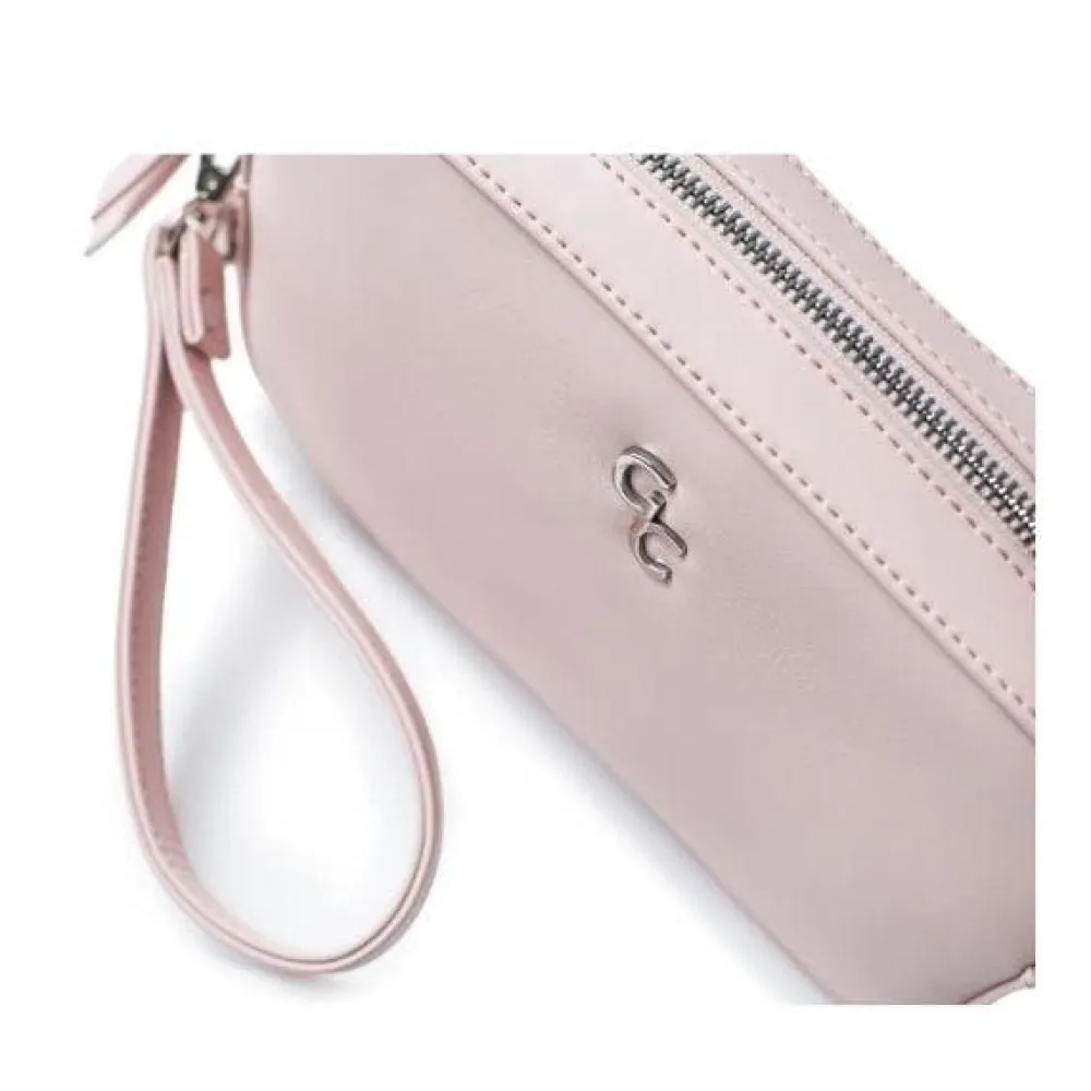 Cross Body Bag - Pink<Galway Crystal