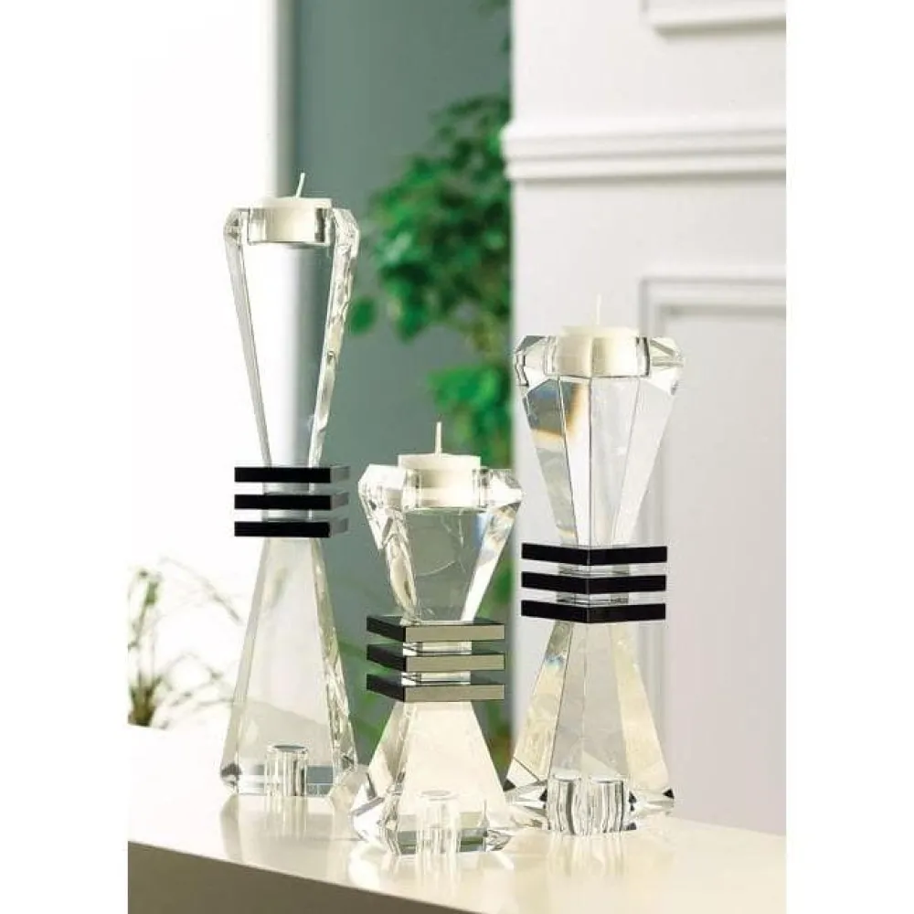 Deco 7" Candlestick<Galway Crystal Best