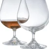 Elegance Brandy Balloon Glass Pair<Galway Crystal Online