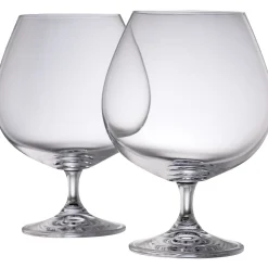Elegance Brandy Balloon Glass Pair<Galway Crystal Online