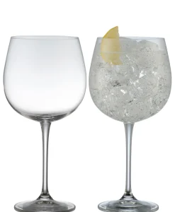 Elegance Gin & Tonic Glass Pair<Galway Crystal New