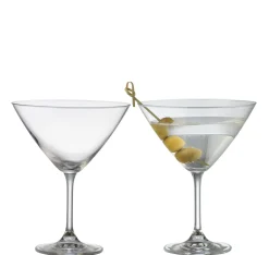 Elegance Martini/Cocktail Glass Pair<Galway Crystal Clearance