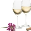 Elegance Wine Glass Pair<Galway Crystal New