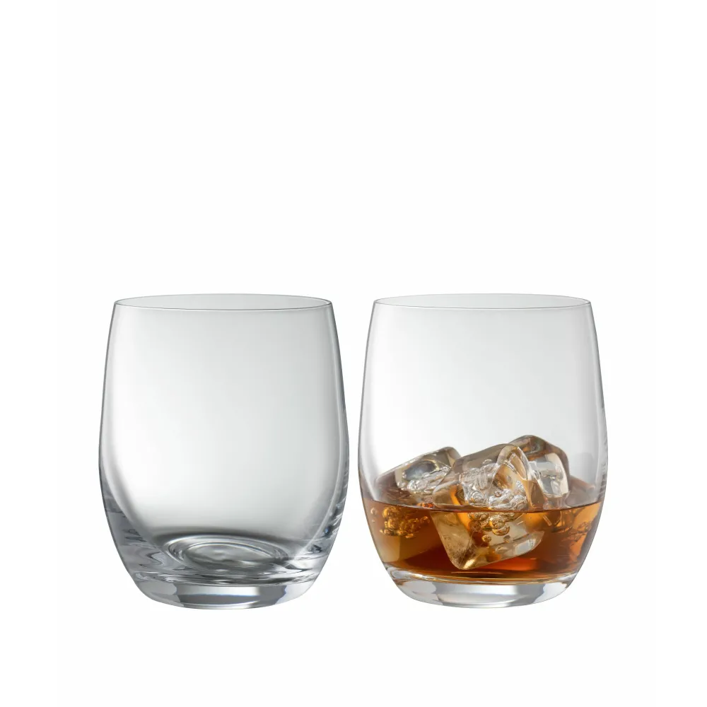 Engraved Elegance Tumbler Glass Pair<Galway Crystal Online