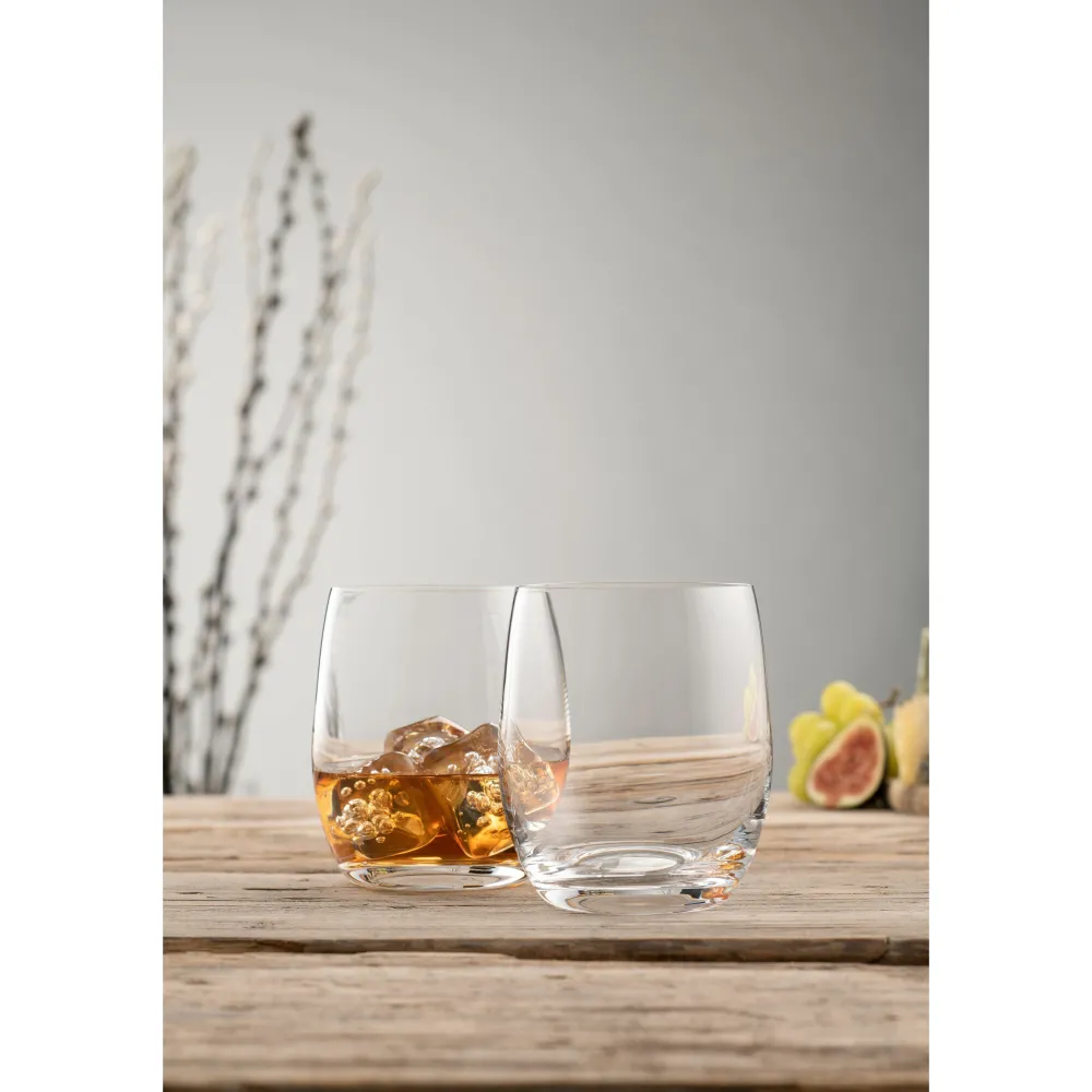 Engraved Elegance Tumbler Glass Pair<Galway Crystal Online