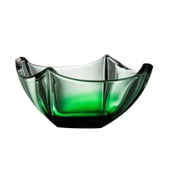 Engraved Emerald Dune 10" Bowl<Galway Crystal