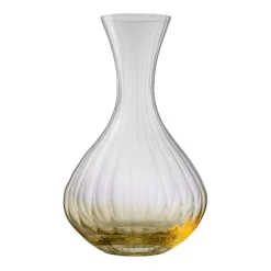 Engraved Erne Carafe Amber<Galway Crystal Best