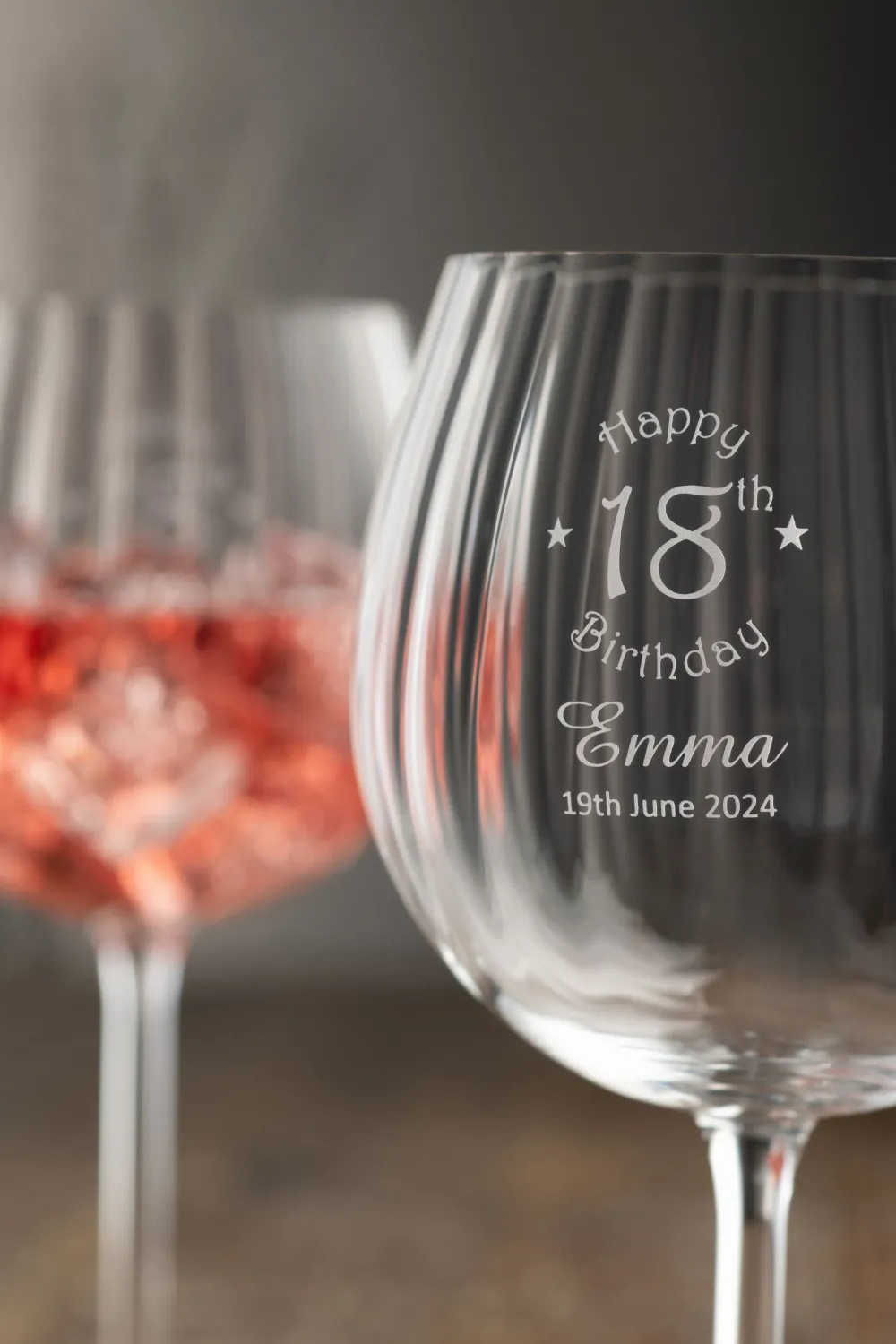 Engraved Erne Gin & Tonic Glass Pair<Galway Crystal Sale
