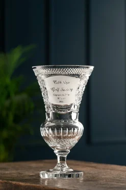 Engraved 12" Footed Centre Piece<Galway Crystal Sale