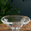 Engraved Footed Masterpiece Bowl<Galway Crystal Hot