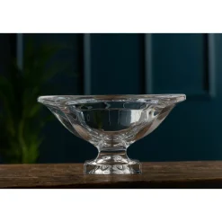 Engraved Footed Masterpiece Bowl<Galway Crystal Hot