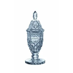 Engraved 10" Footed Sports Trophy & Lid<Galway Crystal