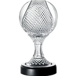 Engraved 6" Sliothar Trophy<Galway Crystal Sale
