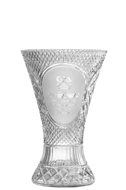 Engraved 14" Waisted Vase<Galway Crystal Hot