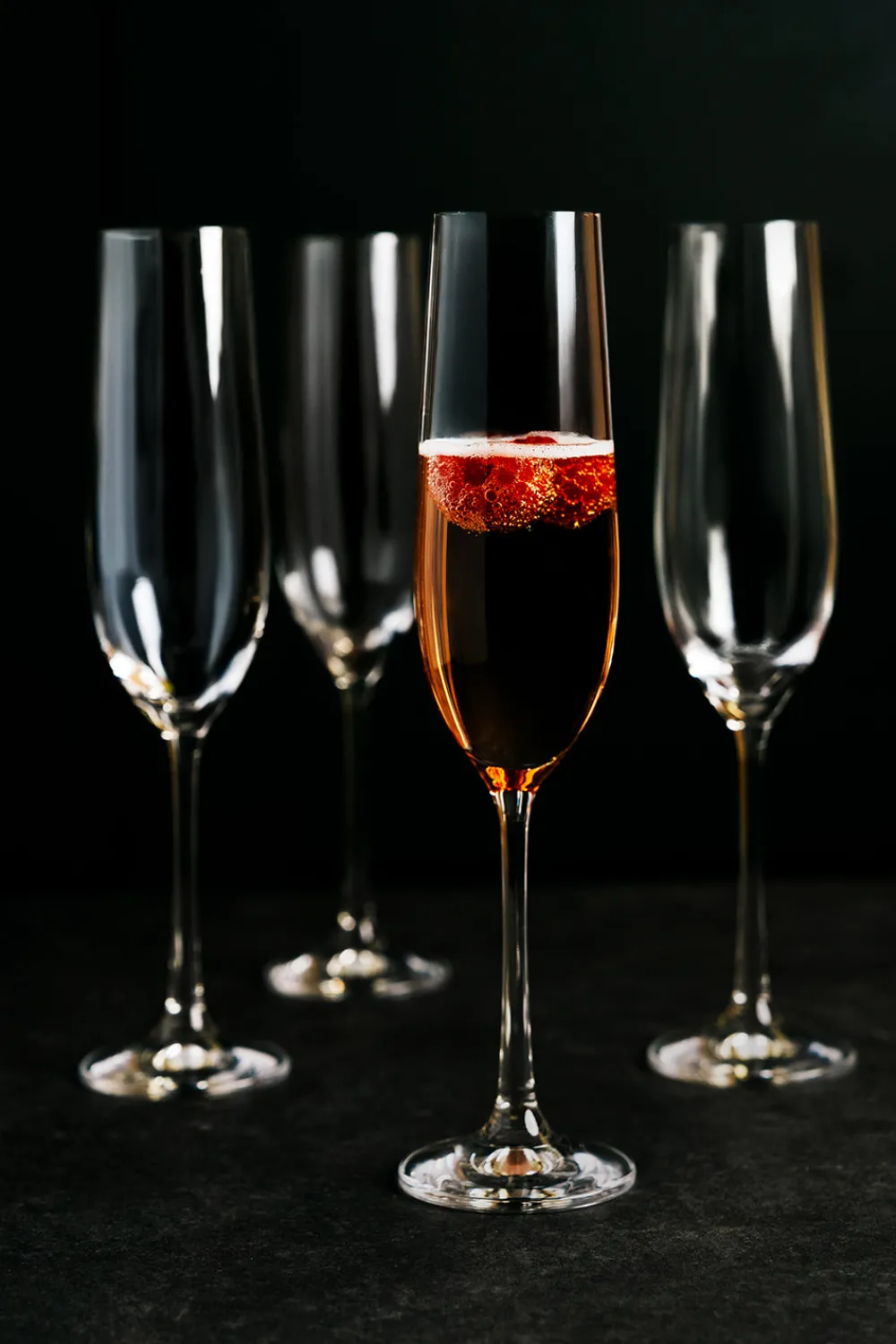 Erne Champagne Flute Glass Set of 4<Galway Crystal Sale