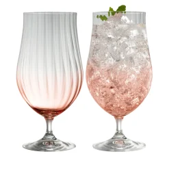 Erne Craft Beer/Cocktail Glass Pair Blush<Galway Crystal Discount