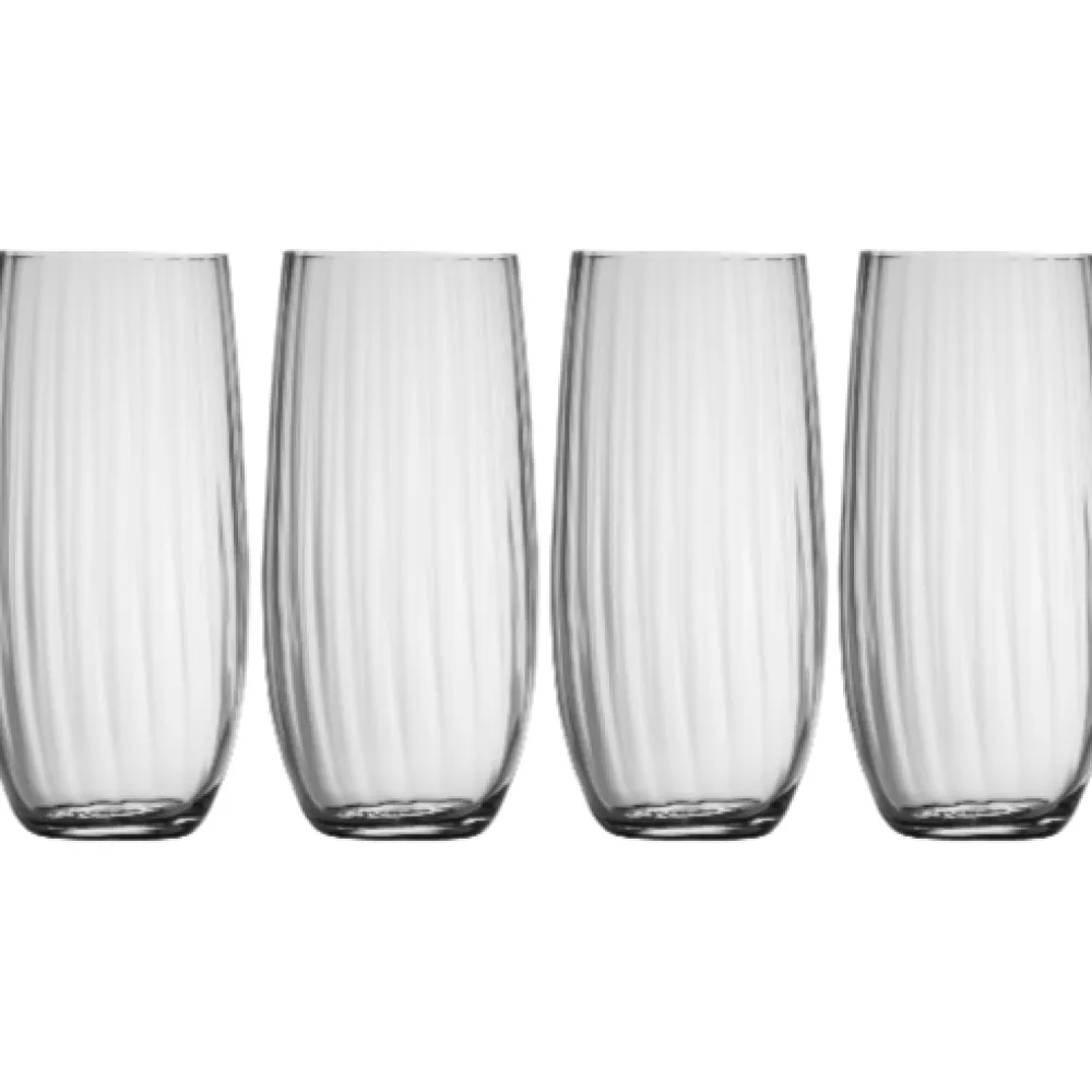 Erne Hi-ball Glass Set of 4<Galway Crystal Outlet