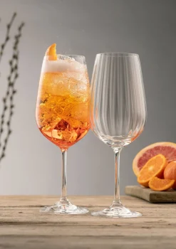Erne Spritz Glass Pair<Galway Crystal Outlet