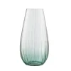 Erne 9.5" Vase Aqua<Galway Crystal Clearance