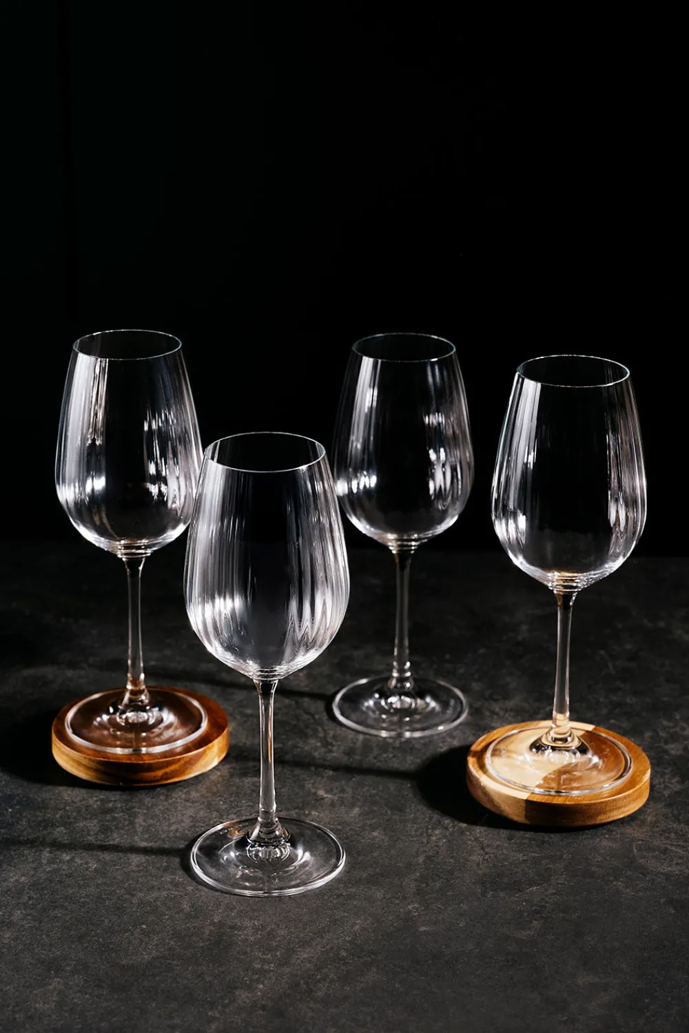 Erne Wine Glass Set of 4<Galway Crystal