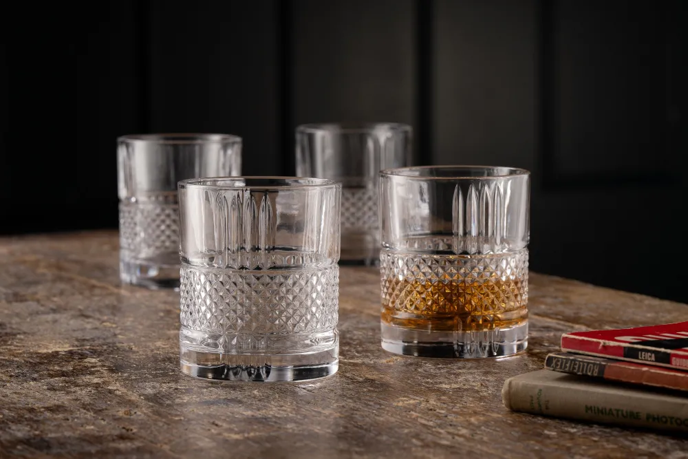 Eyre Whiskey Glass - Set of 4<Galway Crystal New