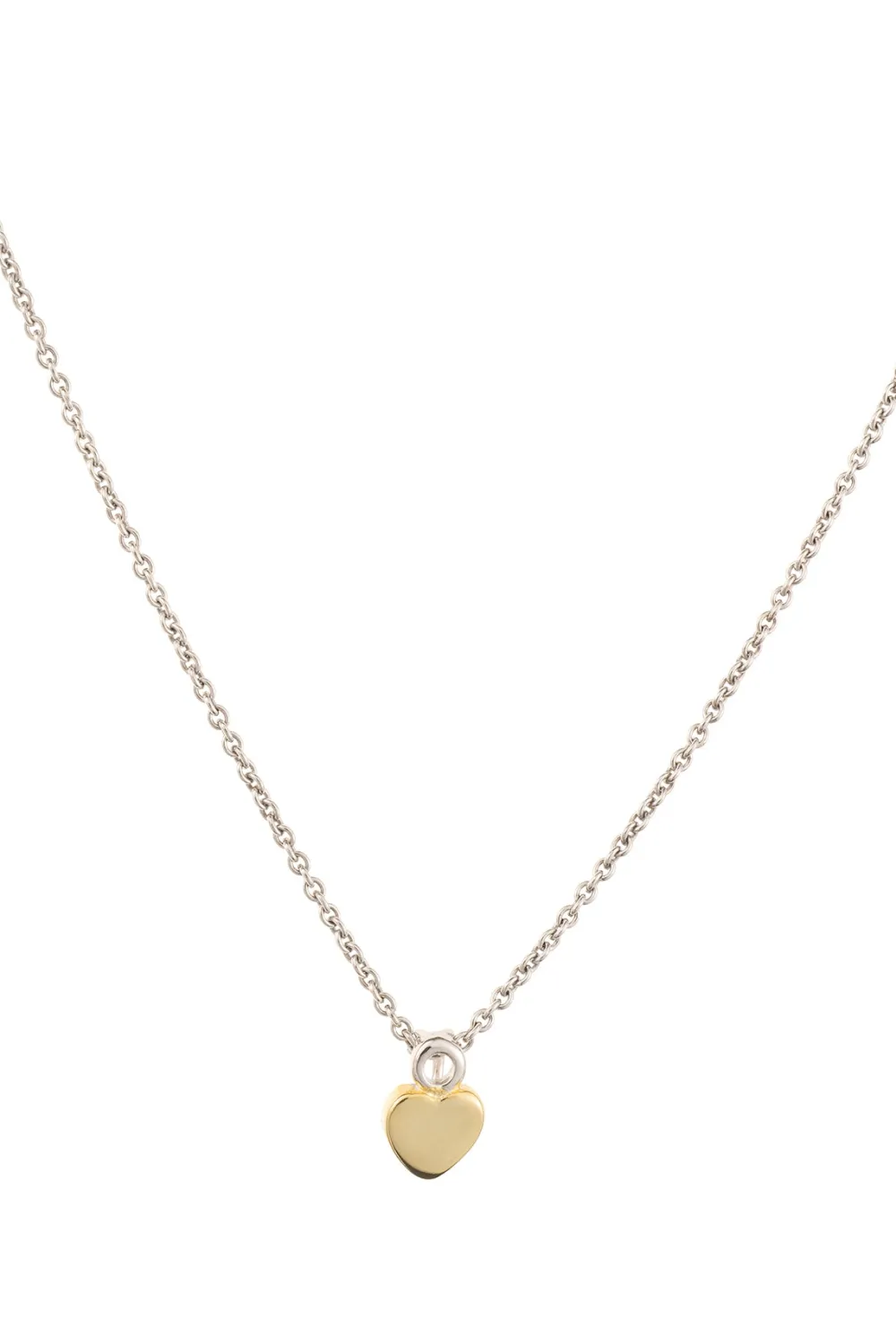 Heart of the Claddagh Silver & Gold Pendant<Galway Crystal Discount