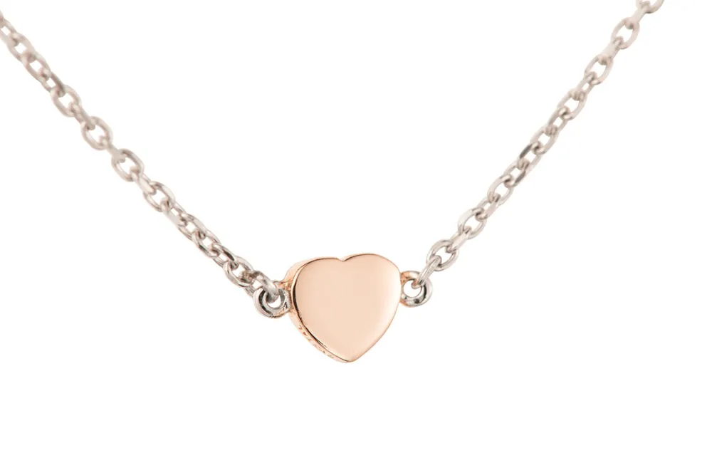 Heart of the Claddagh Silver & Rose Gold Bracelet<Galway Crystal