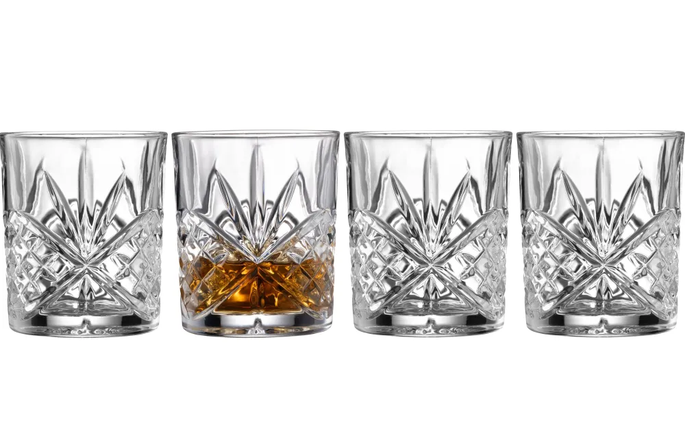 Inisheer Whiskey Glass Set of 4<Galway Crystal Best