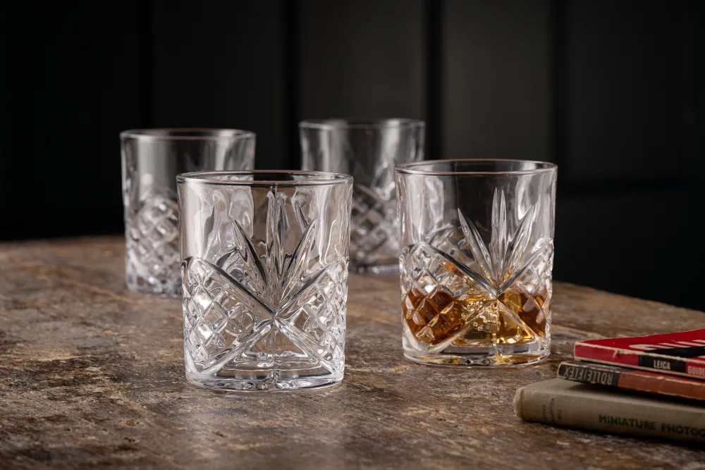 Inisheer Whiskey Glass Set of 4<Galway Crystal Best