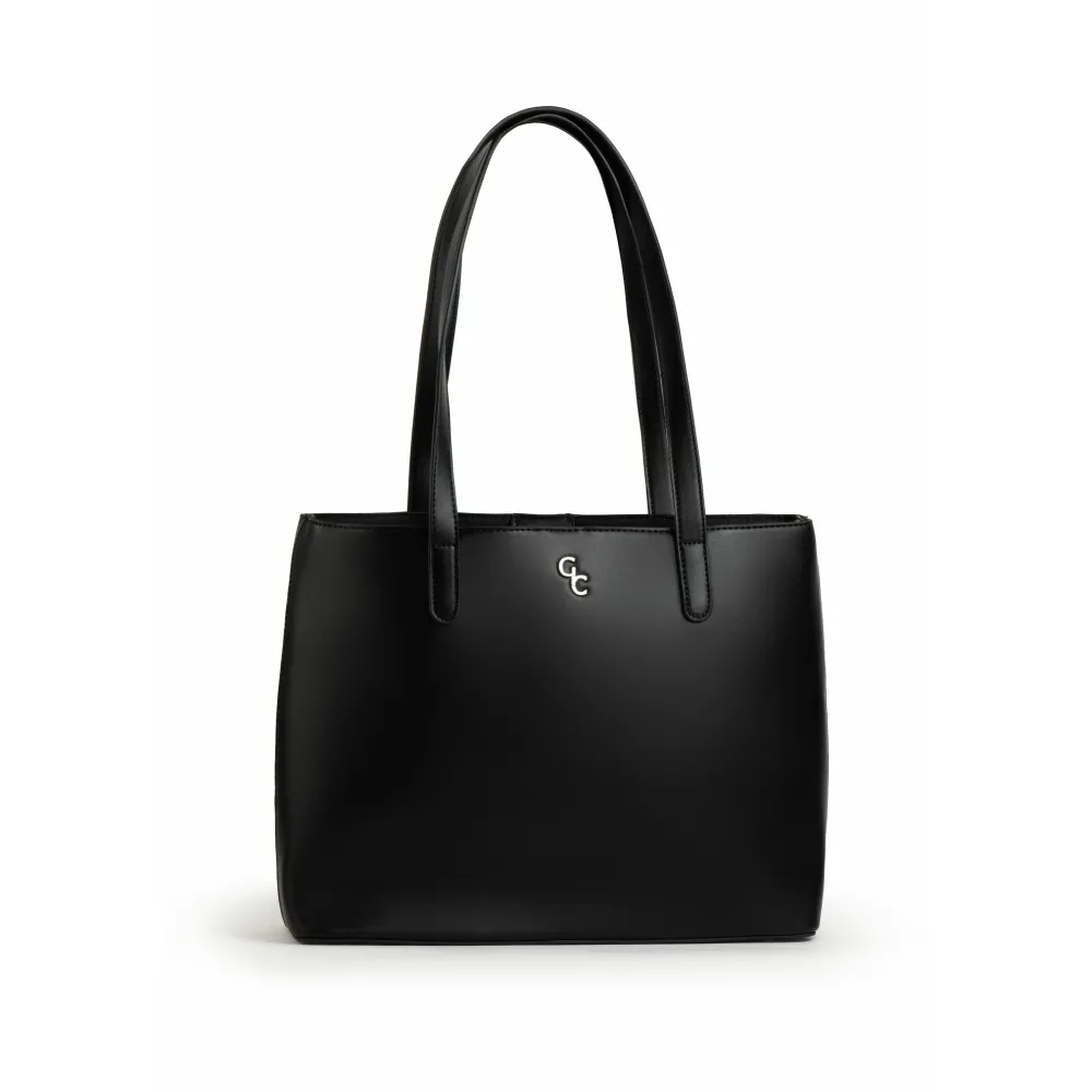 Large Tote Bag - Black<Galway Crystal Clearance