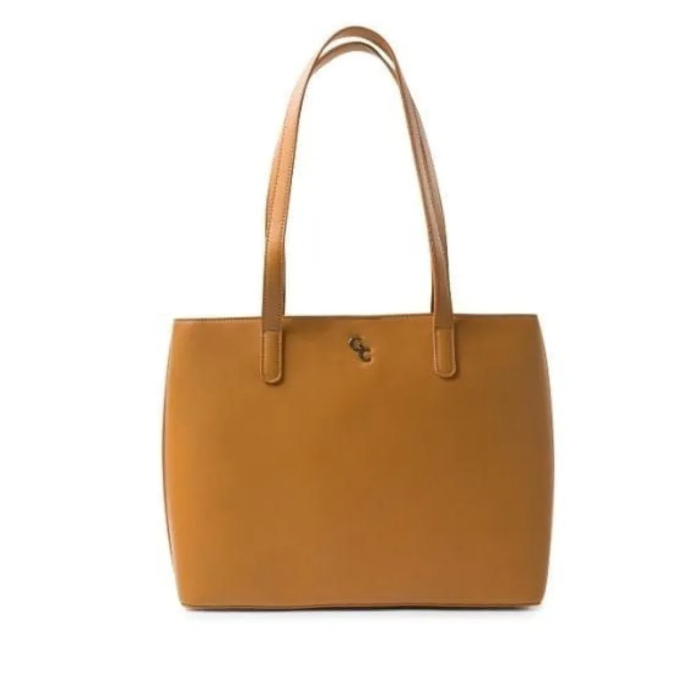 Large Tote Bag - Tan<Galway Crystal New