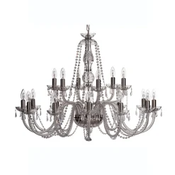 Leenane 18 Arm Chandelier IRE/UK Fitting<Galway Crystal Online