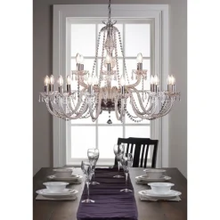 Leenane 18 Arm Chandelier IRE/UK Fitting<Galway Crystal Online