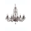 Leenane 8 Arm Chandelier IRE/UK Fitting<Galway Crystal Sale