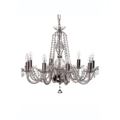 Leenane 8 Arm Chandelier IRE/UK Fitting<Galway Crystal Sale