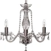 Leenane 3 Arm Chandelier US Fitting<Galway Crystal New