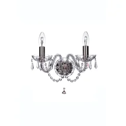 Leenane Wall Sconce IRE/UK Fitting<Galway Crystal Clearance