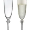 Liberty Champagne Flute Glass Pair<Galway Crystal New