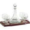 Longford Miniature Brandy Decanter Tray Set<Galway Crystal Hot