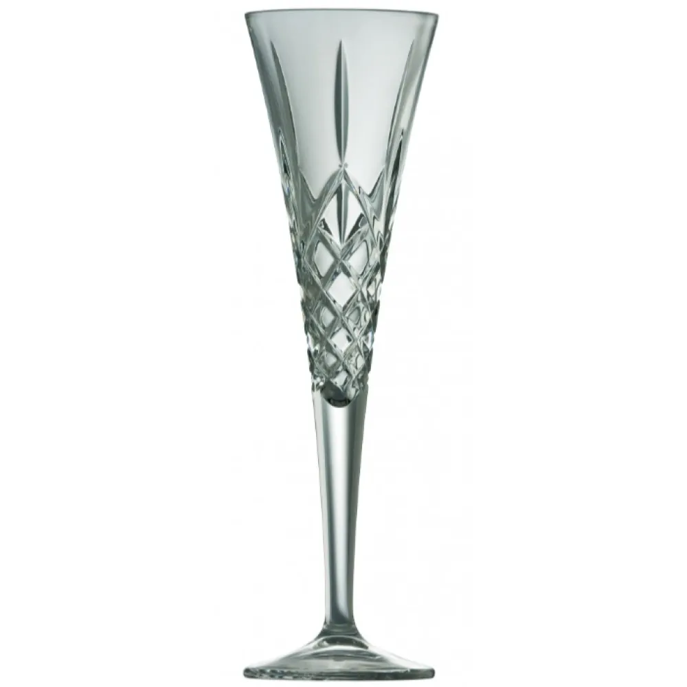 Longford Romance Flute Glass Pair<Galway Crystal Best