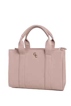 Medium Tote - Pink<Galway Crystal