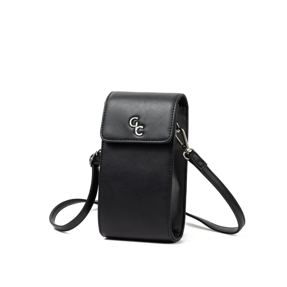 Mini Cross Body Bag - Black<Galway Crystal New
