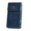 Mini Crossbody Bag - Navy Croc detail<Galway Crystal