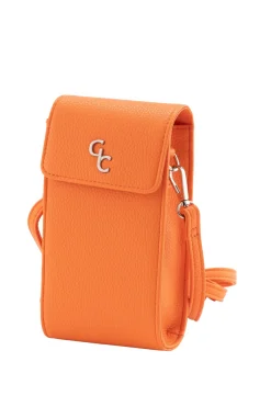 Mini Cross Body Bag - Orange<Galway Crystal