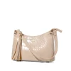 Mini Shoulder Bag Light Taupe Croc Detail<Galway Crystal Outlet